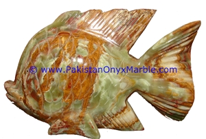 Multi Green Onyx Fish