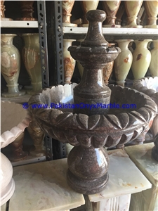 Natural Oceanic Gemstone Marble Water Fountain