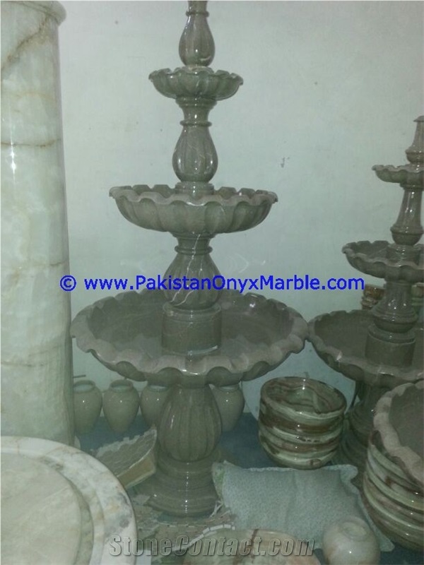 Natural Oceanic Gemstone Marble Water Fountain