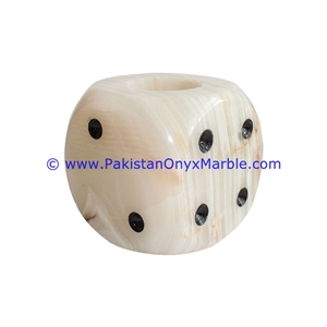 Onyx Candle Holder Cube Square Shaped