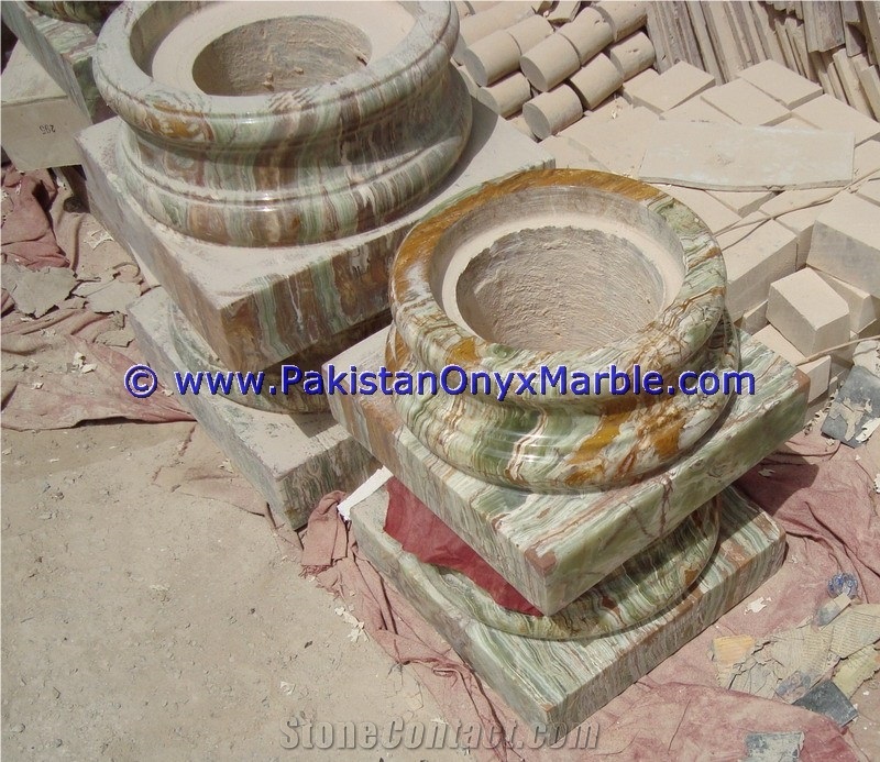 Onyx Columns Pillars Craving Columns Bases