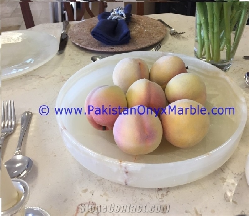 Onyx Fruits Plates Dishes Trays