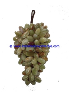Onyx Grapes Bunches Cluster Handcarved