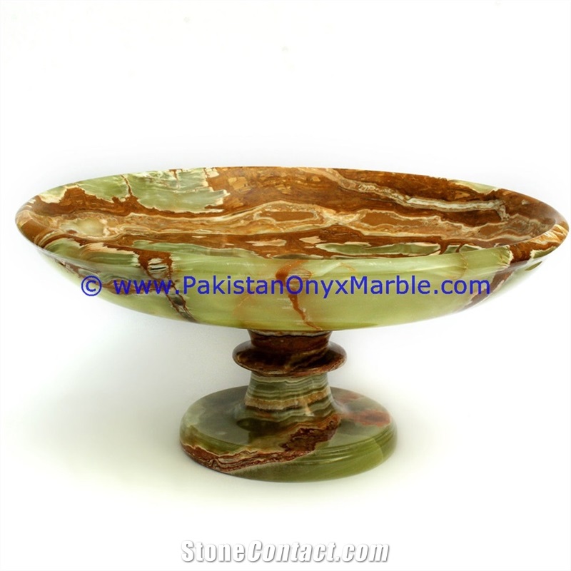 Onyx Pedestal Fruits Bowls