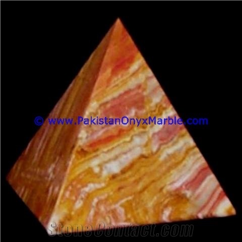 Onyx Pyramids Multi Brown