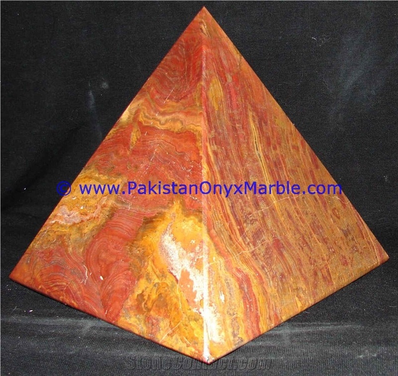 Onyx Pyramids Multi Brown