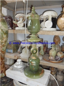 Onyx Vases Umbrella Flower Tree Shaped Lamp
