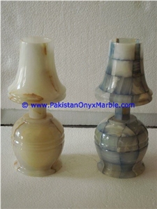 Onyx Vases Umbrella Flower Tree Shaped Lamp