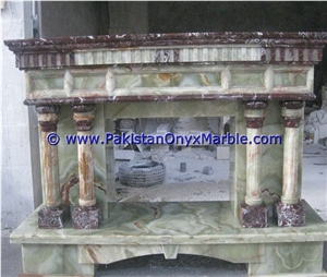 Traditional & Classic Styles Multi Red Onyx Fire