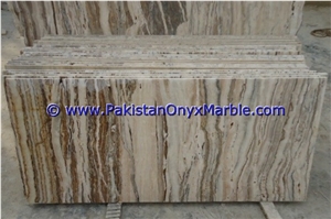 Travertine Onyx Tile Straight Edge -Polished