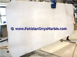 White Onyx Countertop with Integral Sink