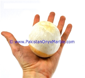 White Onyx Sphere Round Ball Room Home Decor