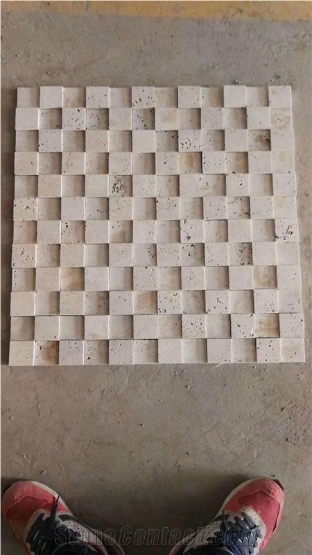 Travertine Mosaics Split Face Mosaic