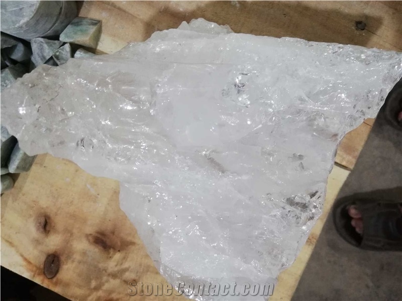 Semi Transparent Quartz Blocks
