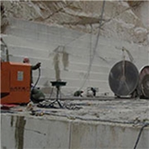 Mine Quarry Granite Mountain Block Cut Wire Saw