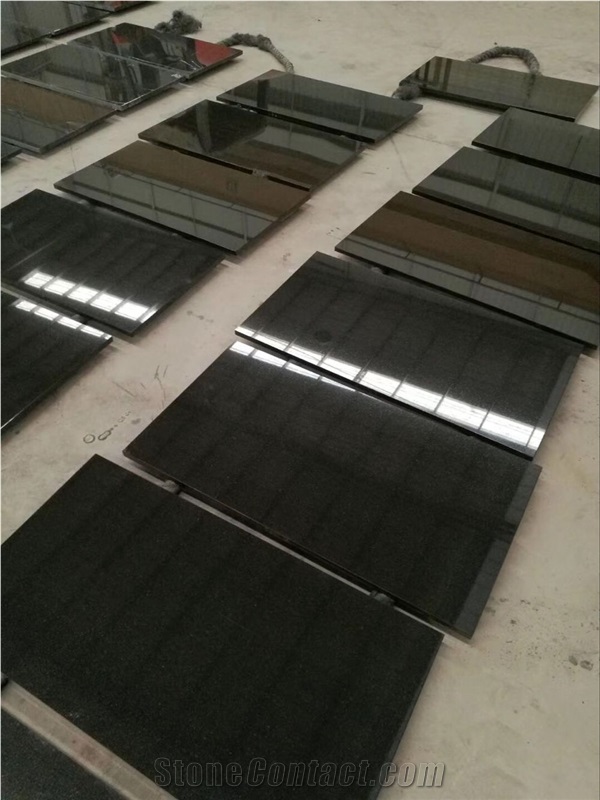 Absolute Black Granite Slabs & Tiles