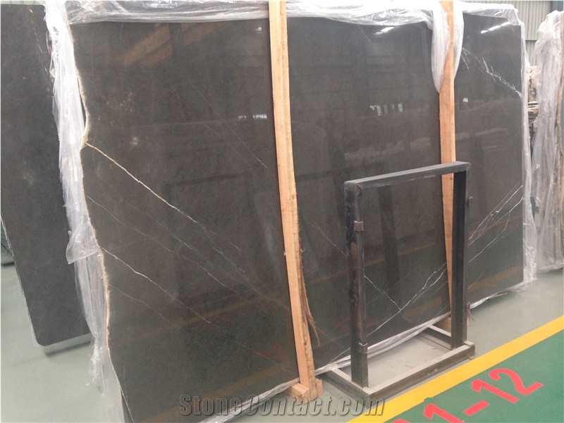 Pietra Grey Marble Slabs & Tiles