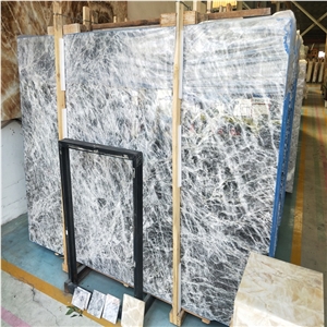 Brazil Silver Fox Granite Stone Slabs
