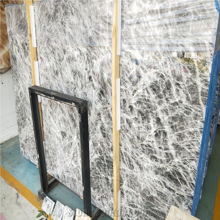 Brazil Silver Fox Granite Stone Slabs