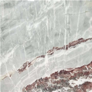 China Blue Ice Marble Stone Slab and Tile