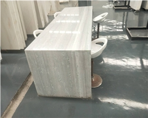 China Factory Ice Age White Marble Stone Slabs