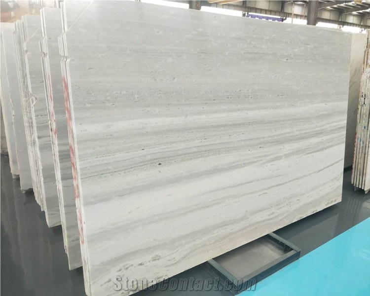 China Factory Ice Age White Marble Stone Slabs