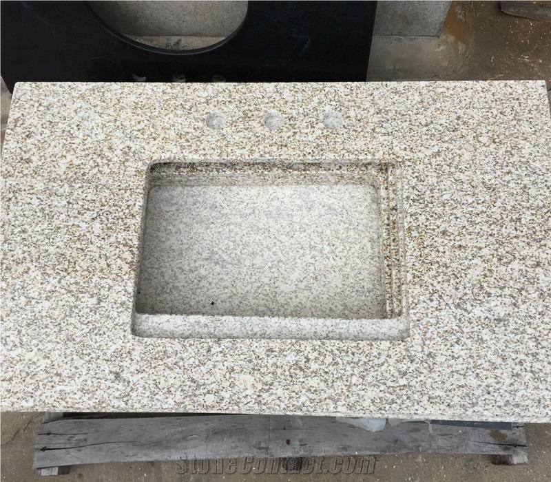China G682 Giallo Granite Tiles Countertops
