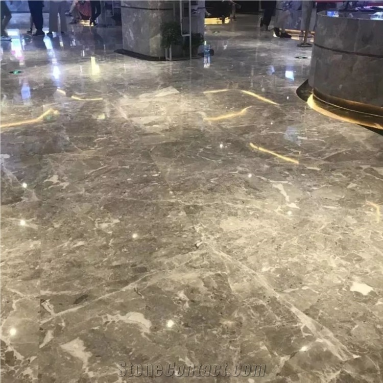 China Hot Selling Athena Grey Marble Stone Slabs