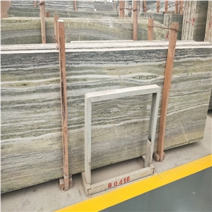 China Jade Wood White Marble Stone Slabs