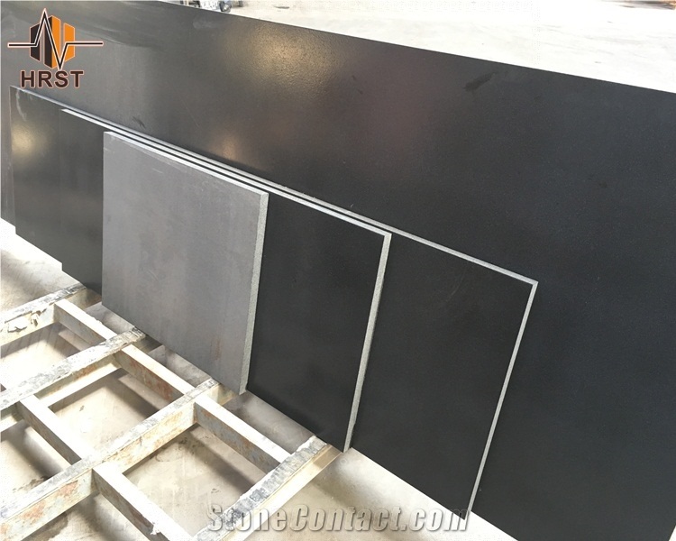 India Black Granite Kitchen Table Top Design