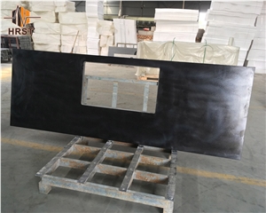 India Black Granite Kitchen Table Top Design