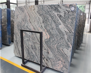 Juparana Granite Stone Slabs Cut to Size Tiles