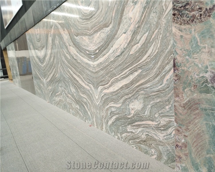 Juparana Granite Stone Slabs Cut to Size Tiles