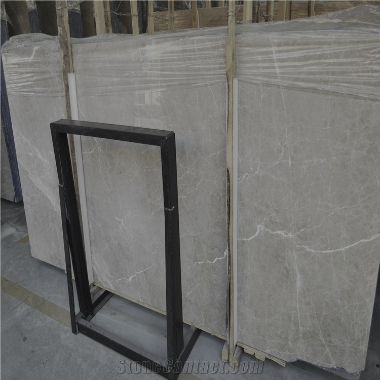 Kobe Grey Marble Stone with White Veins Slabs