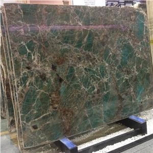 Natural Stone Amazon Green Granite Slabs