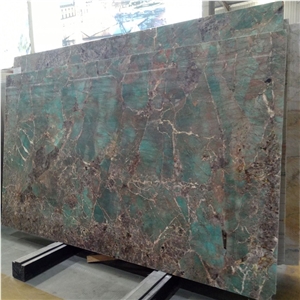 Natural Stone Amazonite Green Granite Slabs