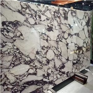 Polished Red Arabescato Net Quartzite Stone Slabs