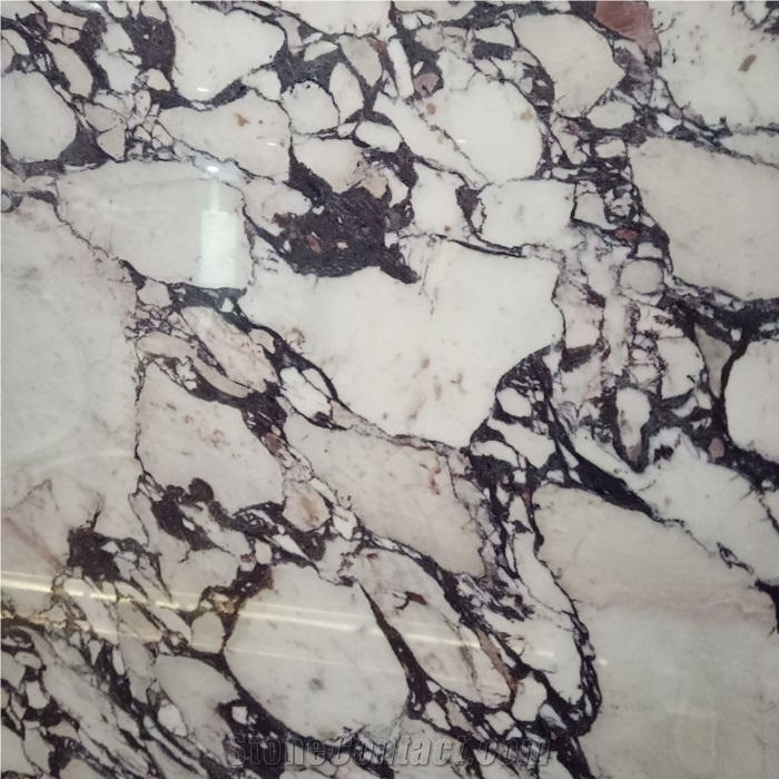 Polished Red Arabescato Net Quartzite Stone Slabs