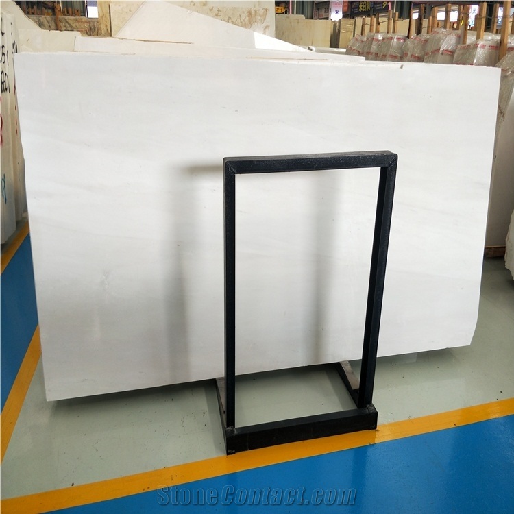 Pure Polaris White Marble Stone Slabs and Tiles