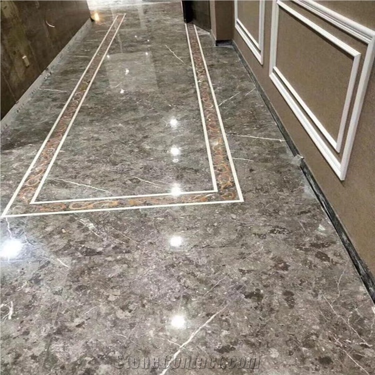 Scottish Gray Marble Grey Stone Slabs and Tiles