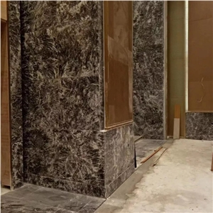 Silver Fox Marble Slabs for Bathroom Design Silver Fox Marble Slabs for Bathroom Design