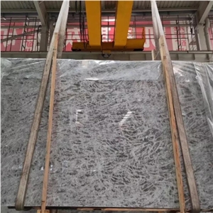 Silver Fox Marble Slabs for Bathroom Design