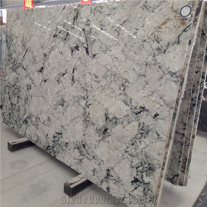 Snow Fox Marble and Granite Stone Slabs