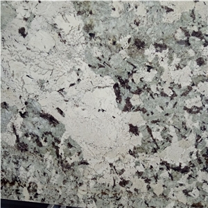 White and Green Silver Fox Mountain Granite White and Green Silver Fox Mountain Granite