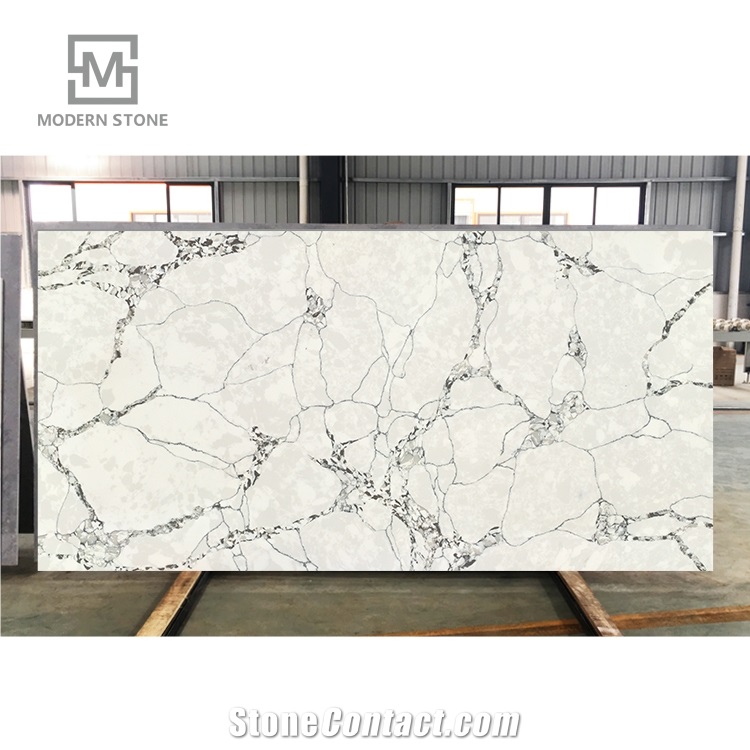 Big Size Solid Quartz Stone Worktop Surface