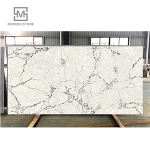 Big Size Solid Quartz Stone Worktop Surface