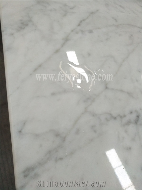 Bianco Carrara Marble Vanity Top