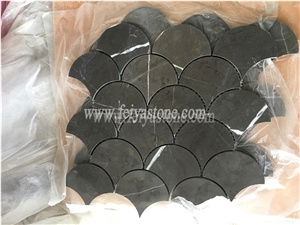 China Dark Coffee Mosaic Pattern