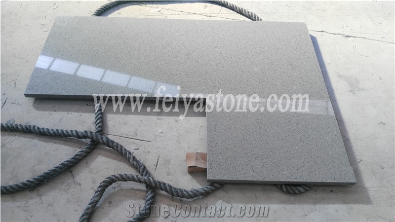 Quartz Grey Countertop for Project