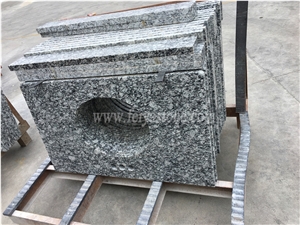 Wave White Vanity Top